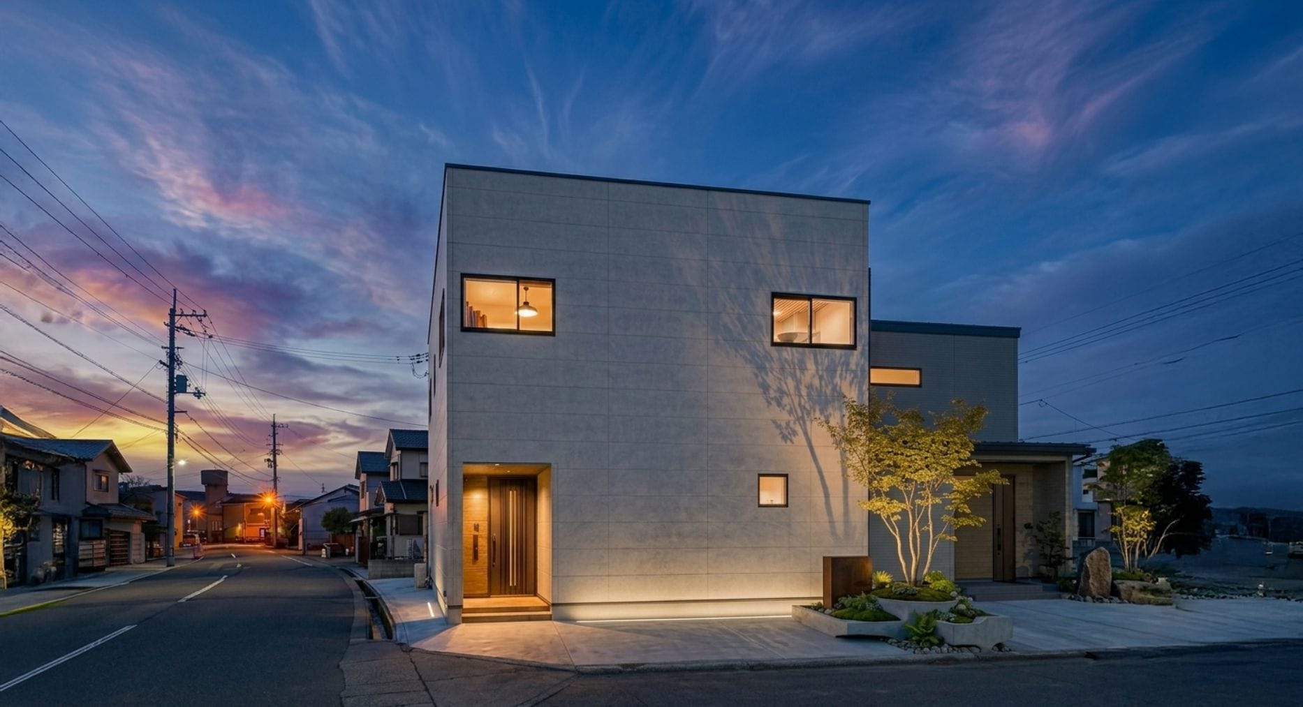 モデルハウス外観