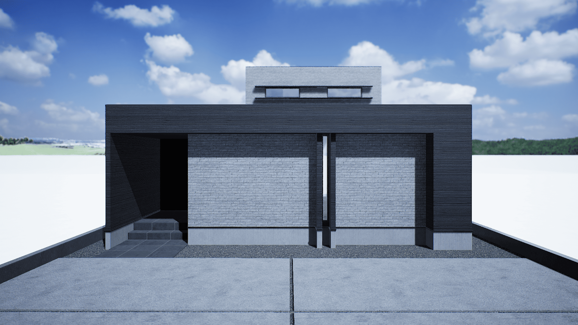 家族と自然が調和する、プライバシーと開放感を両立した邸宅