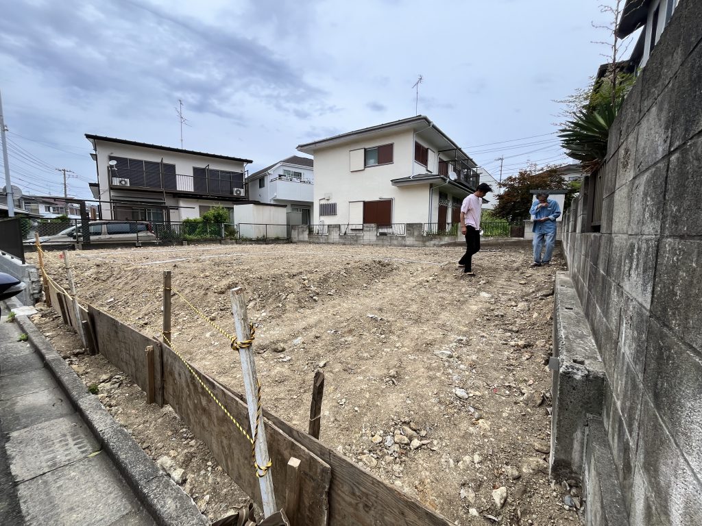 【横浜市旭区で家づくり】モデルハウス建設予定地を視察しました
