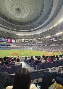 🗣️【ｽﾀｯﾌのつぶやき】京セラドームで野球観戦：デュアルホーム北大阪店