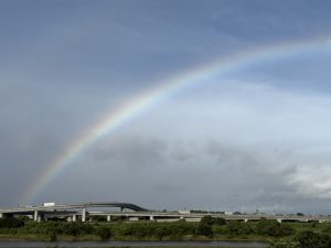 台風がすぎたあとは…