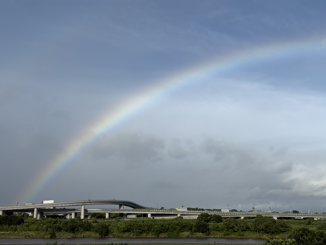 台風がすぎたあとは…