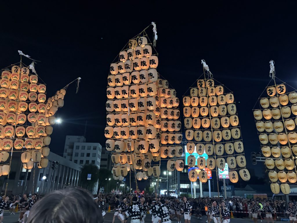 竿燈まつりに行ってきました🏮✨