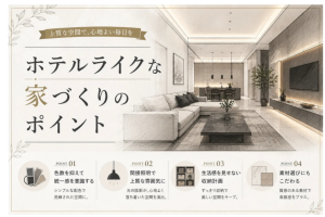 ホテルのような上質で洗練された住まいに憧れる方は多いのではないでしょうか。