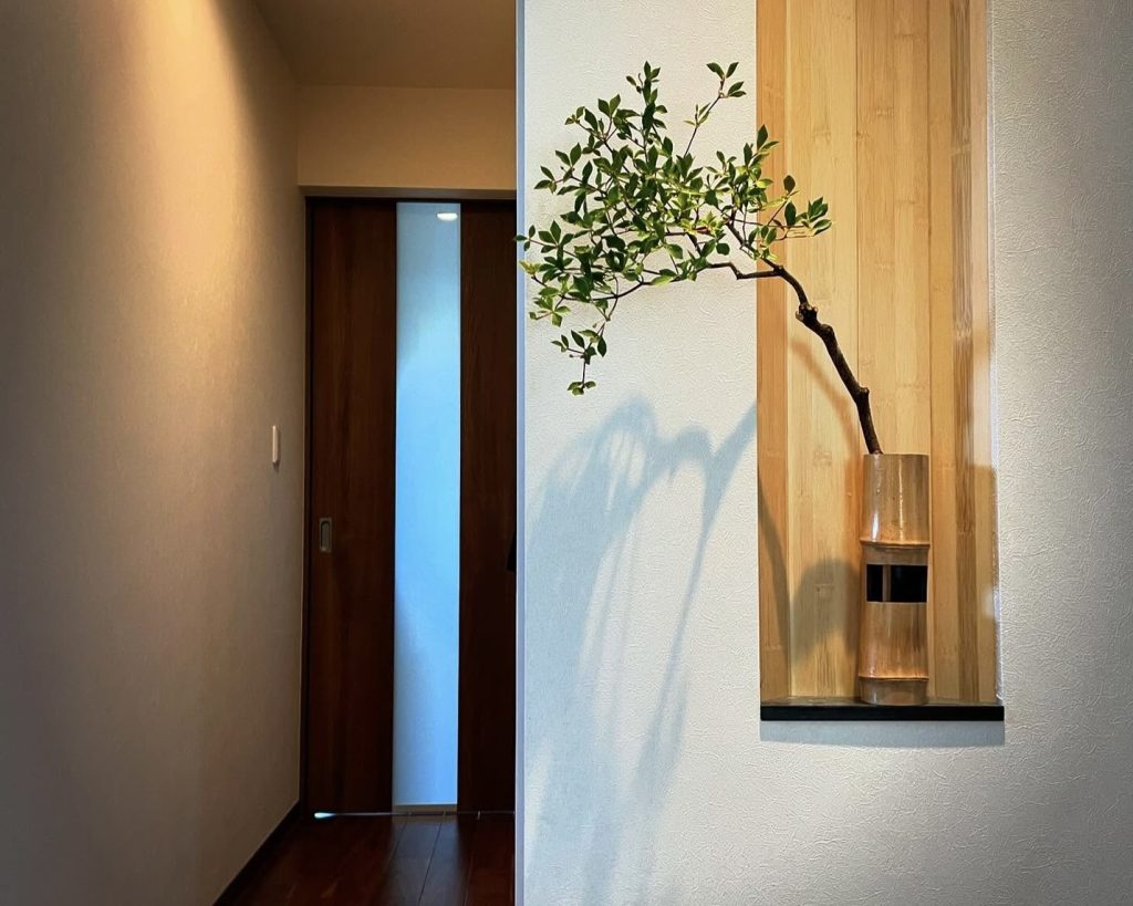木目×グリーンでつくる自然を感じる住まい