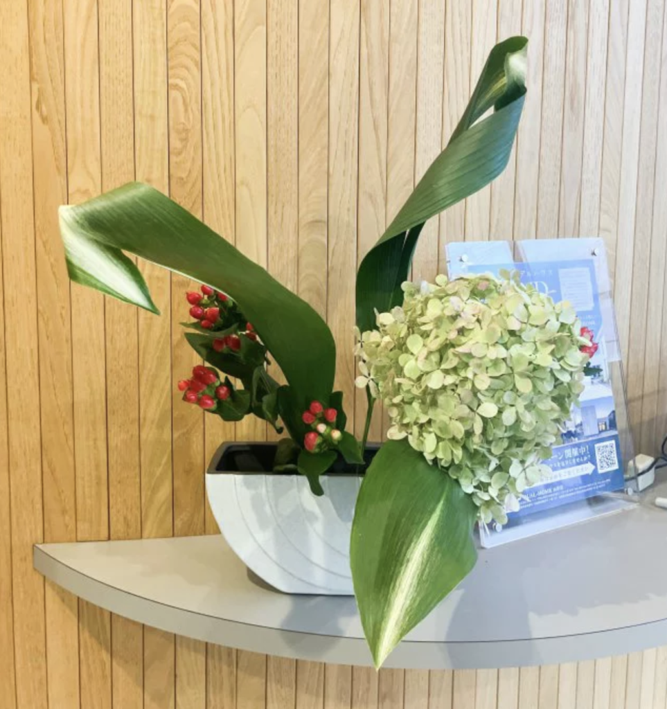 お花を飾る、暮らしの楽しみ。